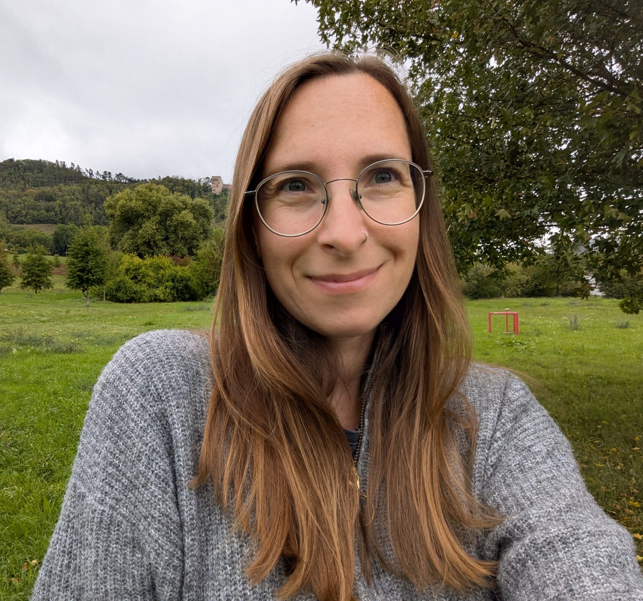 Claudia nach ihrem individuellen Atemcoaching bei PNflow